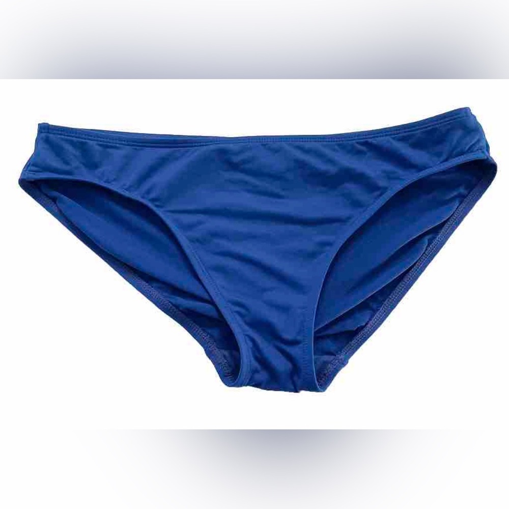 Lauren Ralph Lauren Blue Bikini Bottoms Classic Swim - Picture 2 of 6